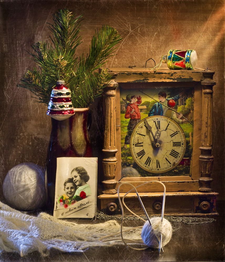 Новогодняя открытка.