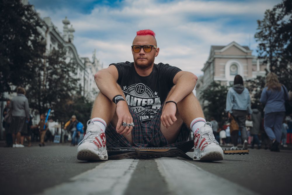 Жанровый портрет музыкант