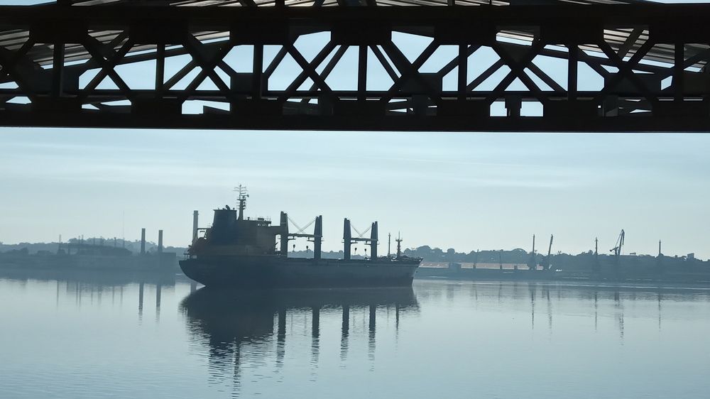 Amanecer en el Muelle de la Luz