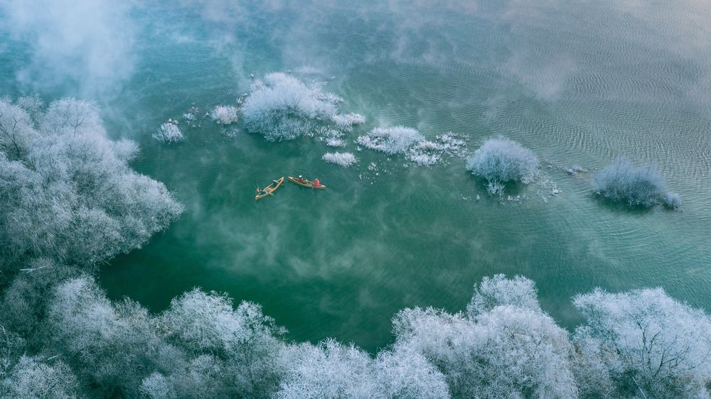 Couple of boats on the river