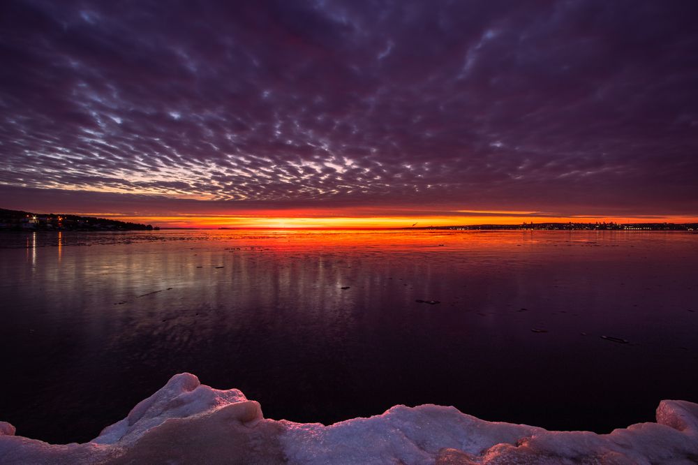 Рассвет над Онего.
