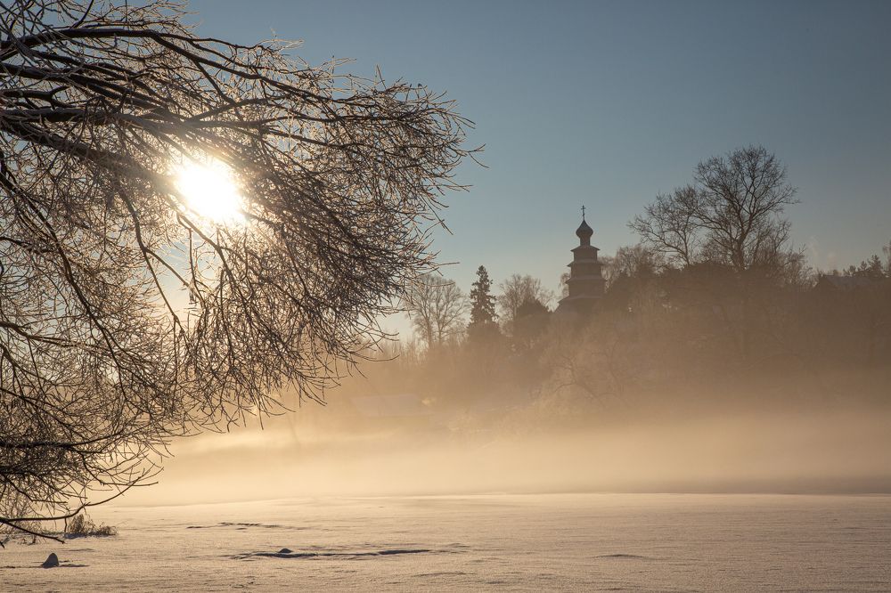Tvertsa River in Torzhok