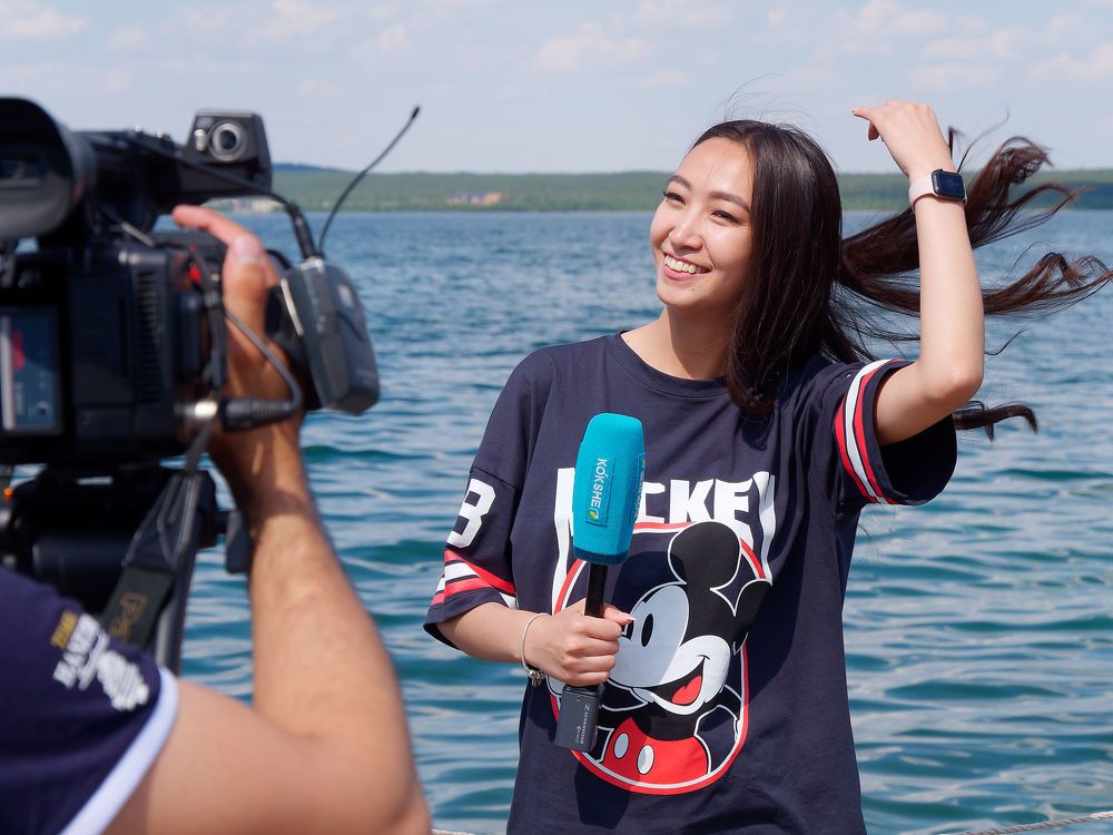 Телерепортаж с парусной регаты