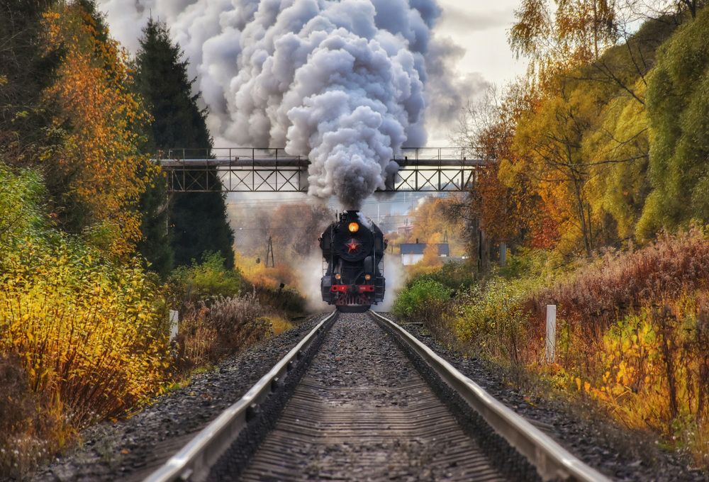 Поезд из прошлого...