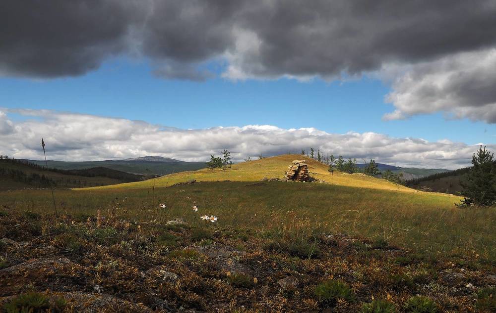 Тучи в Тажеранской степи