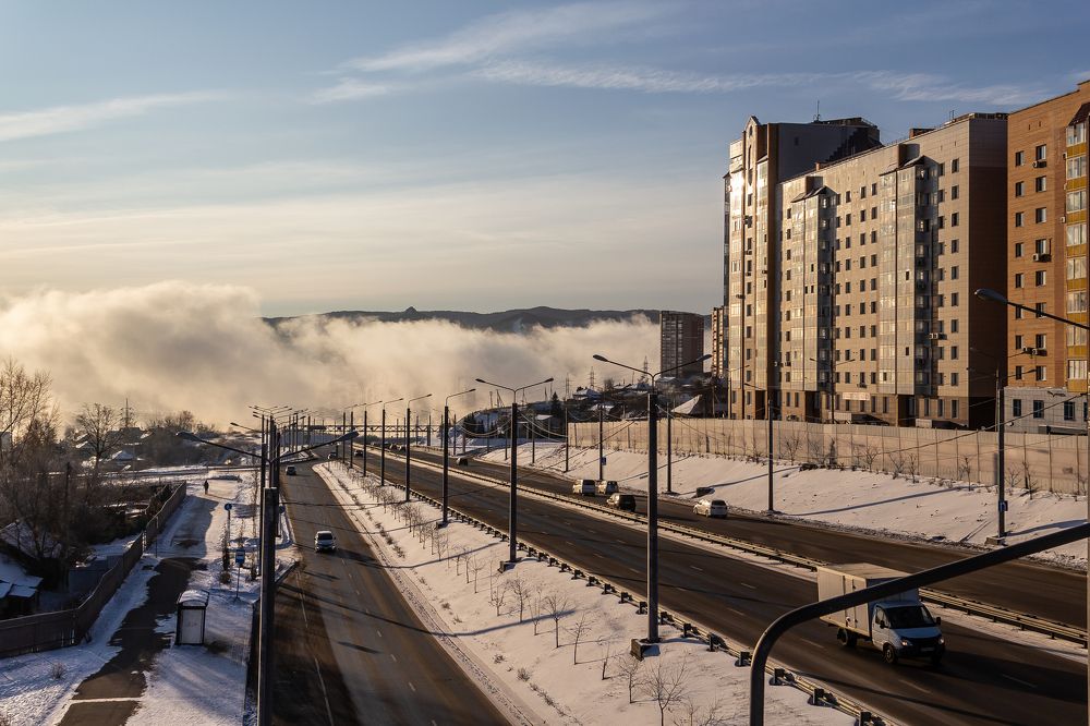 Красноярск. Николаевский проспект.
