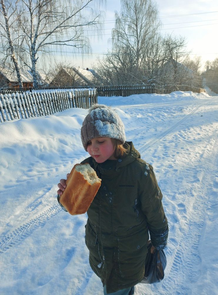 Теплый, с корочкой