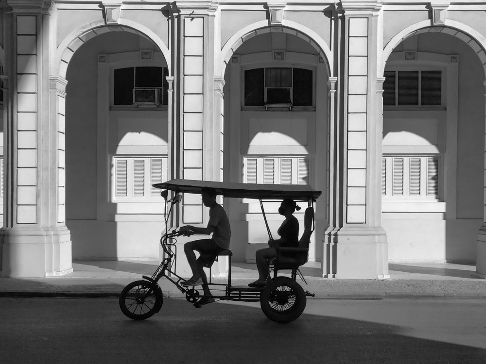 Bicitaxis en la Habana