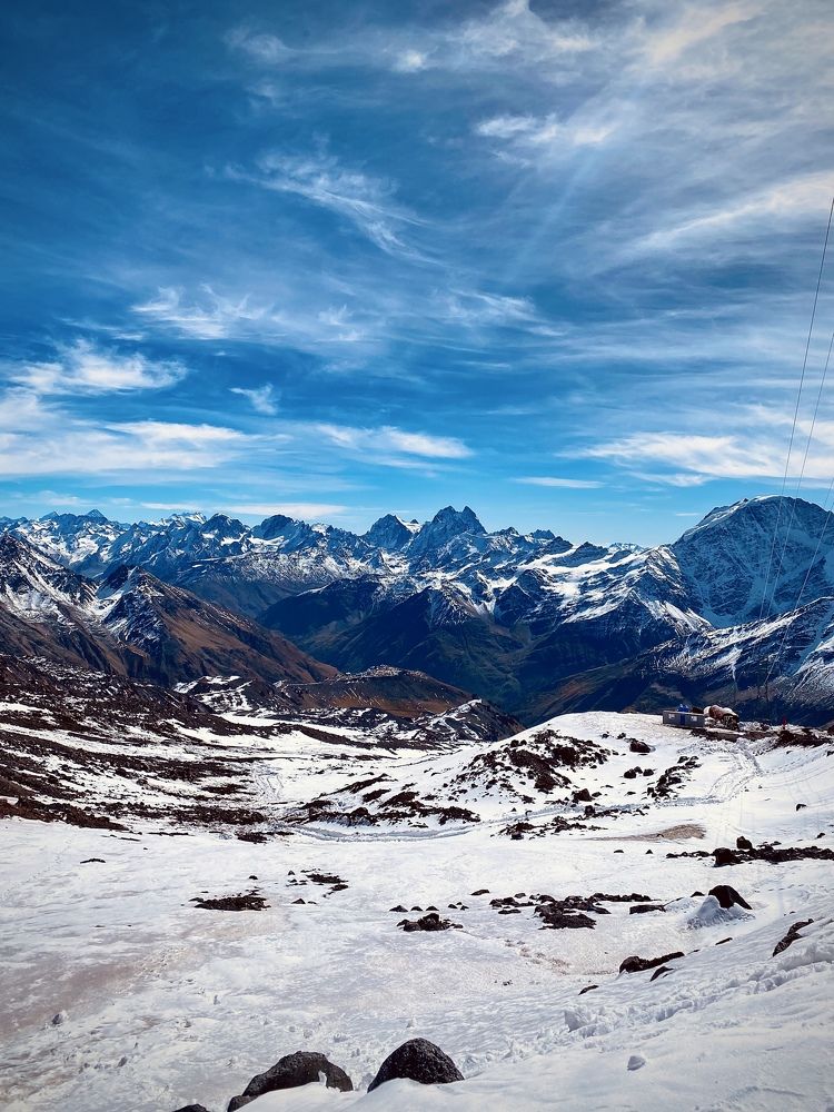 Величественный Эльбрус