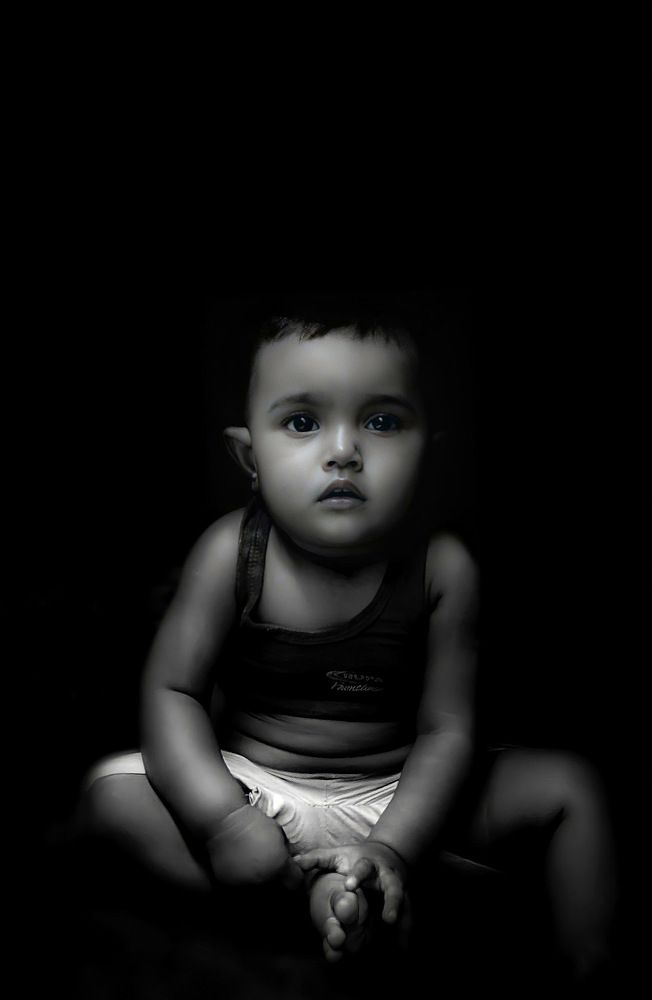 Innocent look