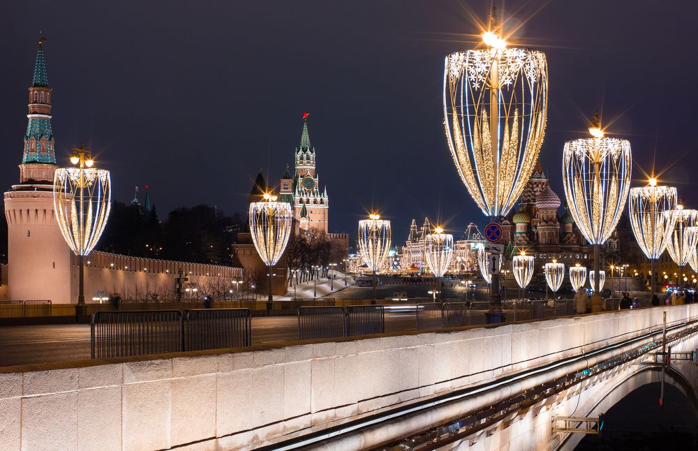 Новогодняя Москва.