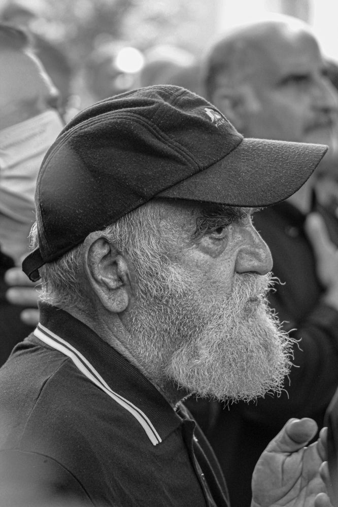 Portrait of an old man