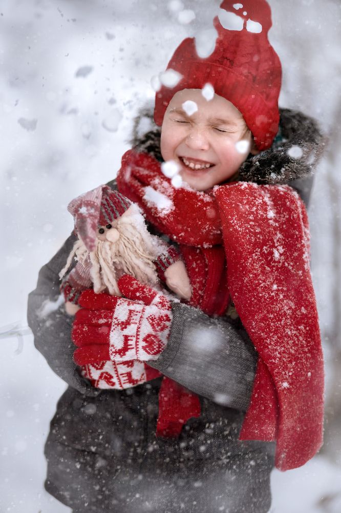 Радость первого снега!