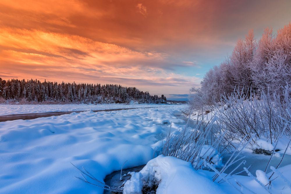 Утро в Чульжане.