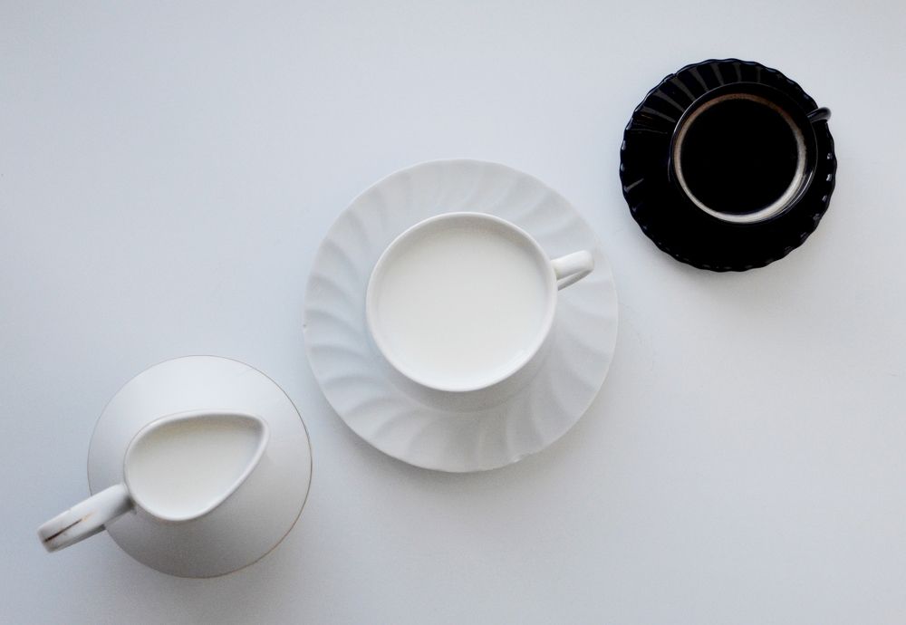 Молоко и кофе