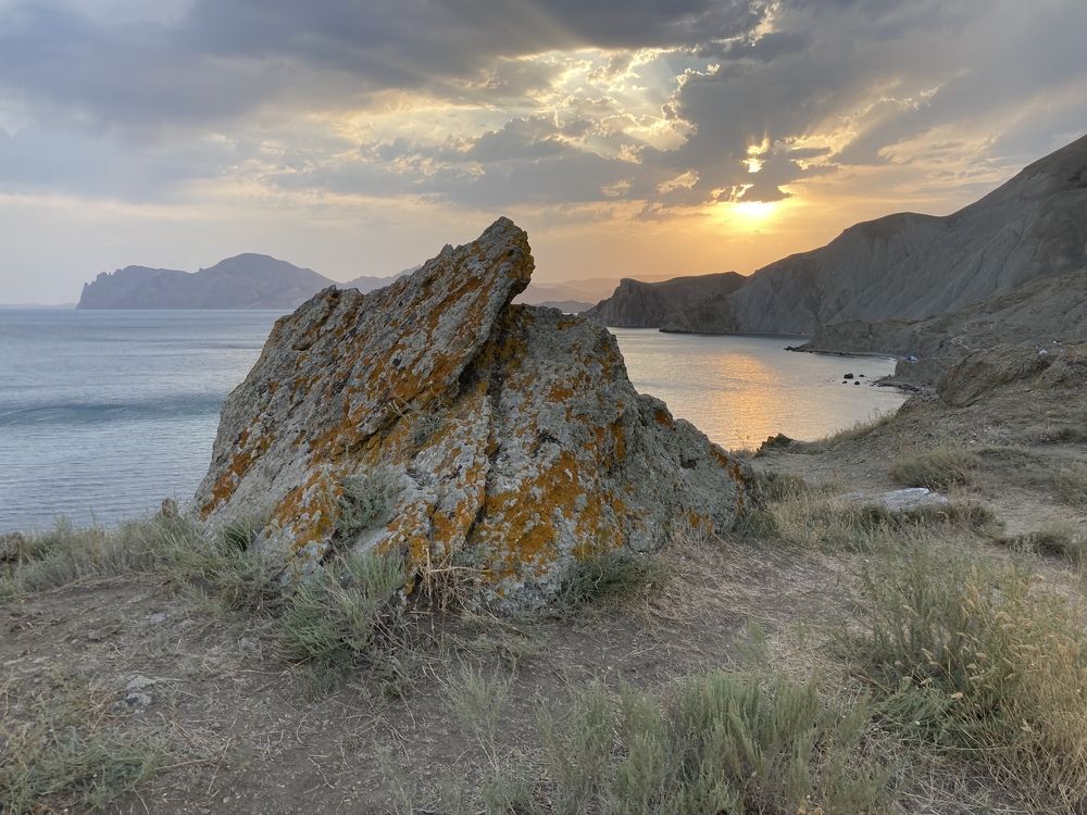 Закат в Крыму.