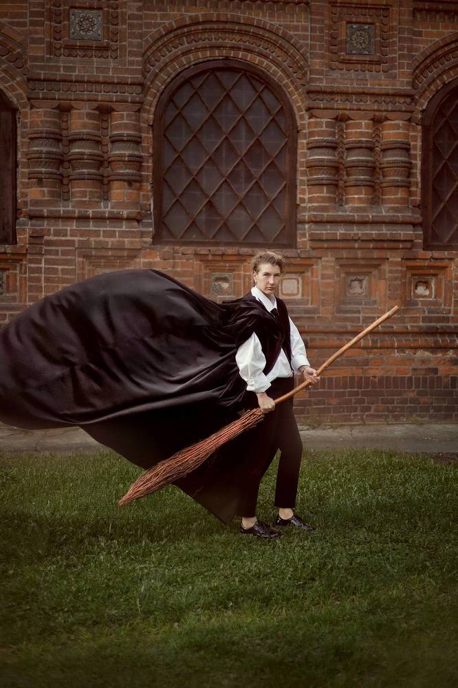 Урок полета на метле