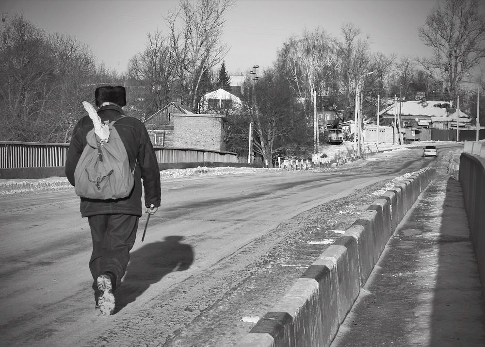 Каждый день одна и таже тень.