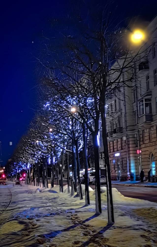 Ночной город