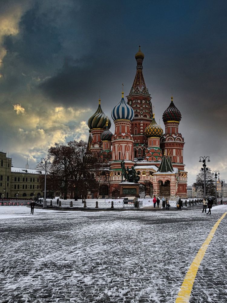 Один день в Москве