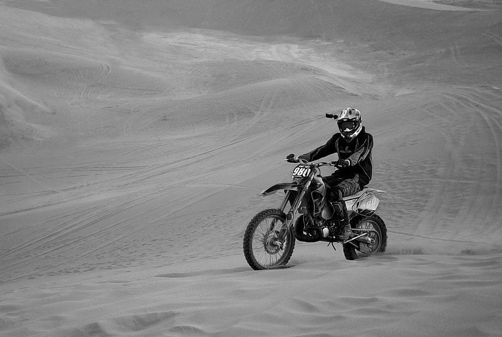 Racing in the desert