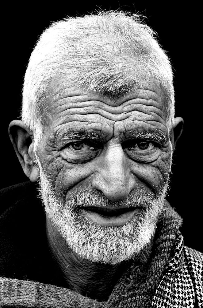 Local Kashmiri Men from village of Aharbal, J & K