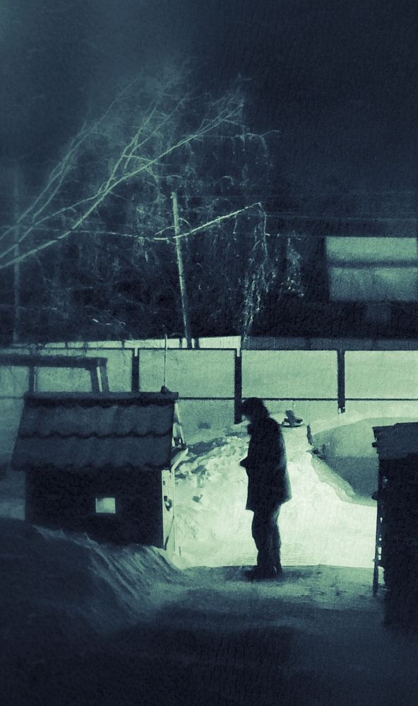 Зима. Деревня.