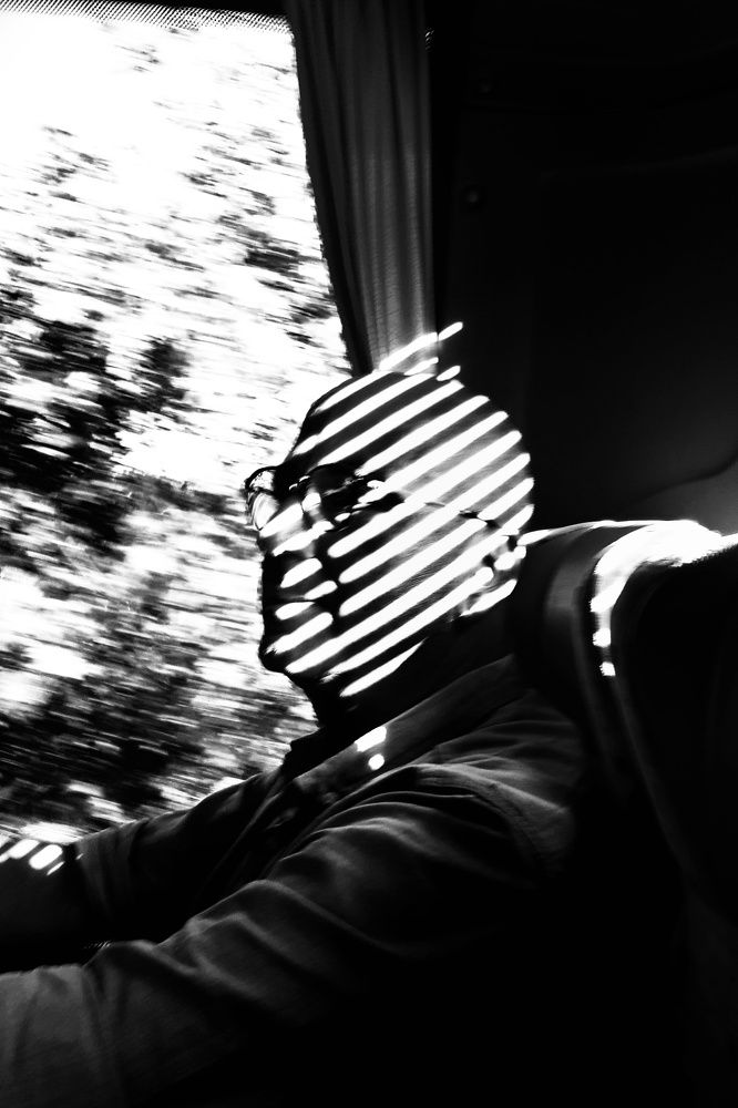 Man with the stripes