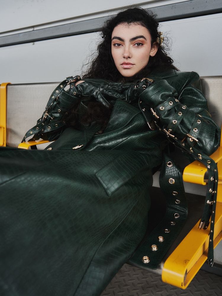 Lydia at the tube station