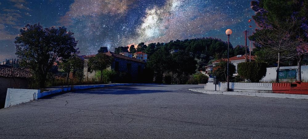 Night in the village