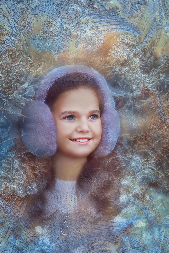 Лазурное, волшебное, морозное кружево.