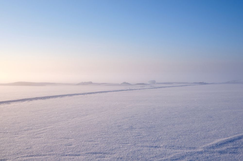 Рассвет над Плещеевым озером