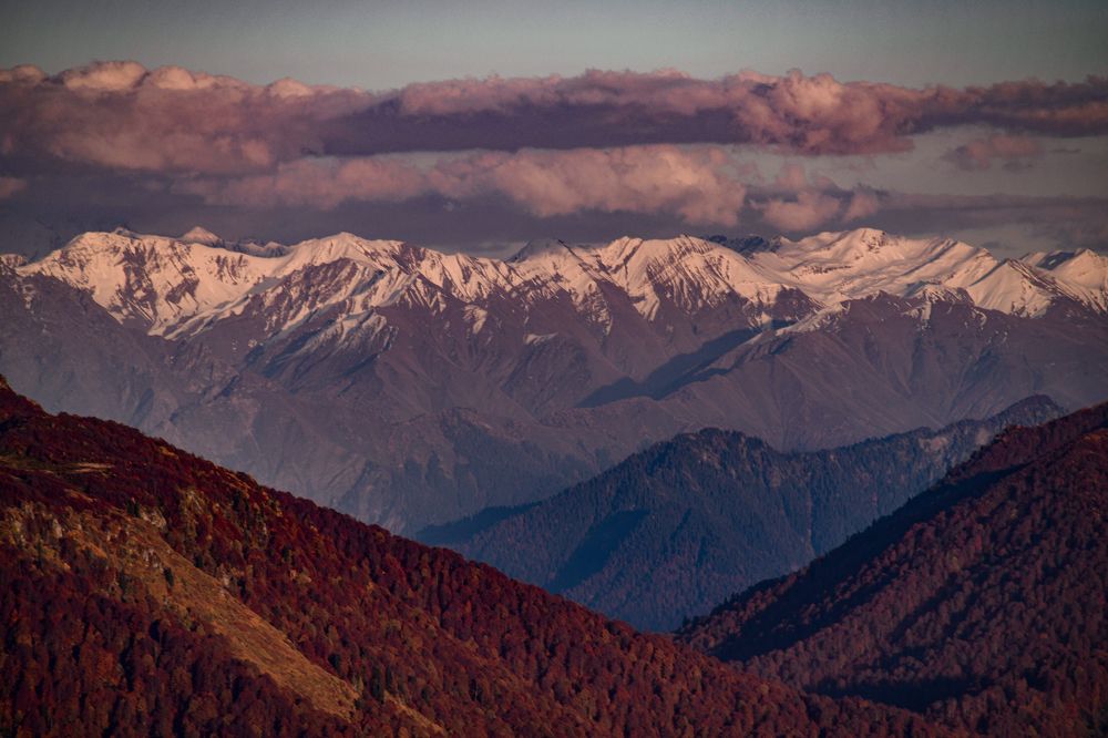 Там, под облаками осень