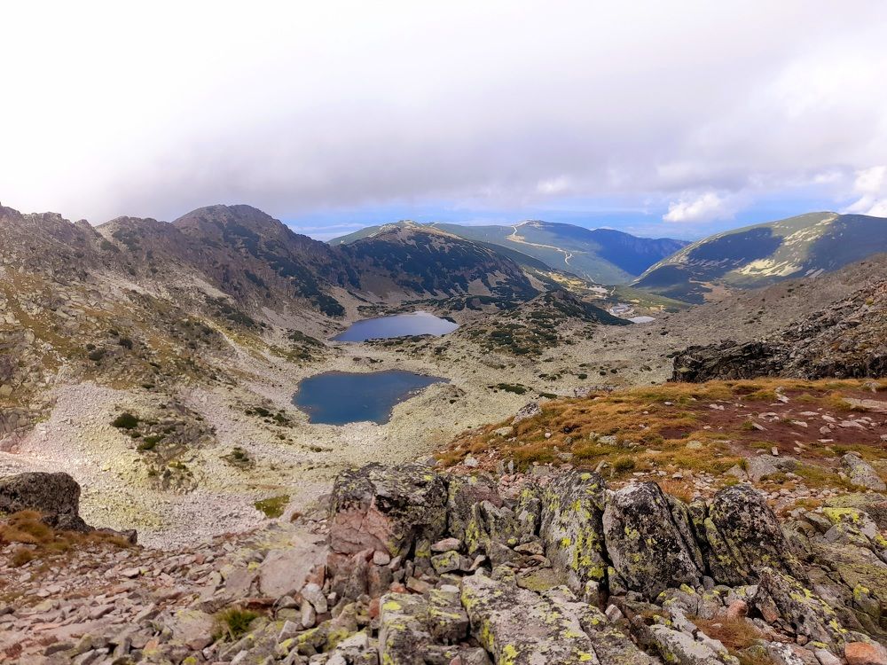 A Rila landscape just as on a palm