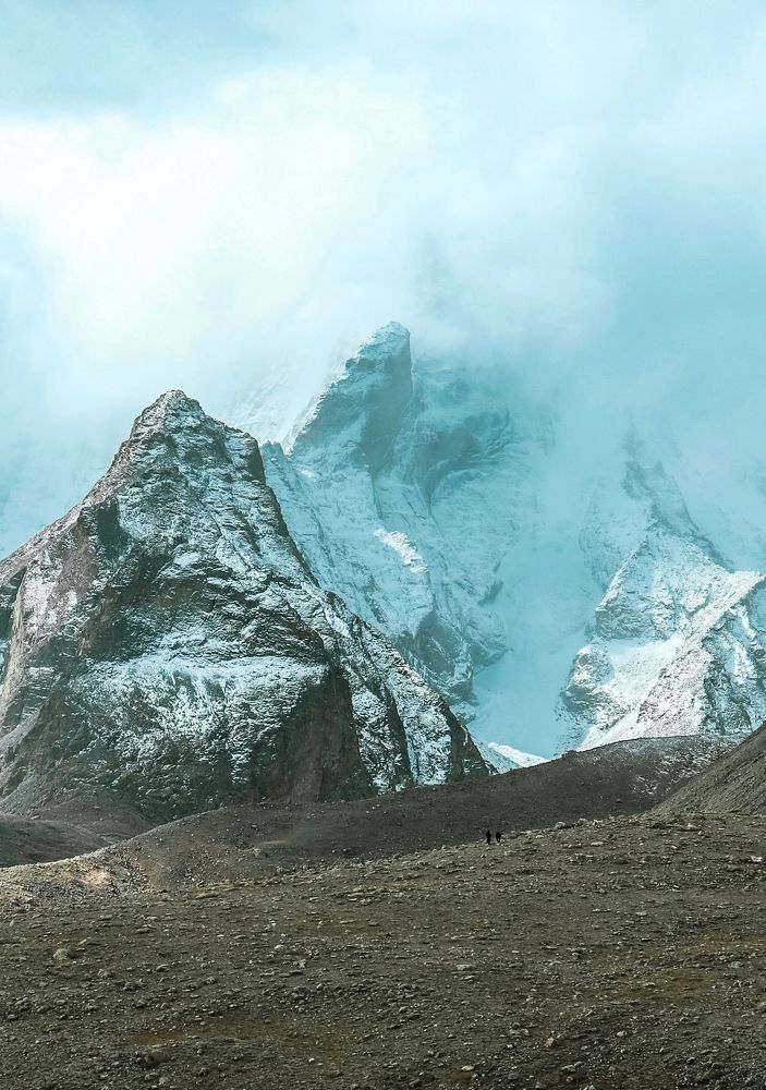 The Great Himalayas in the Mangan District, Sikkim