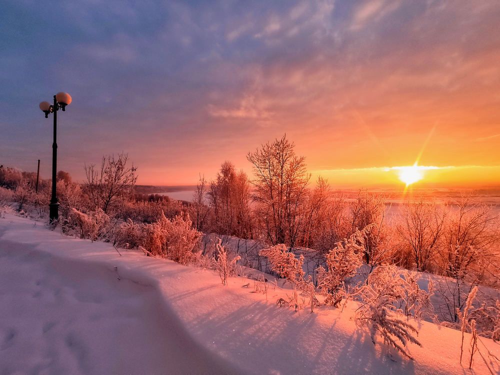 закат на Томи