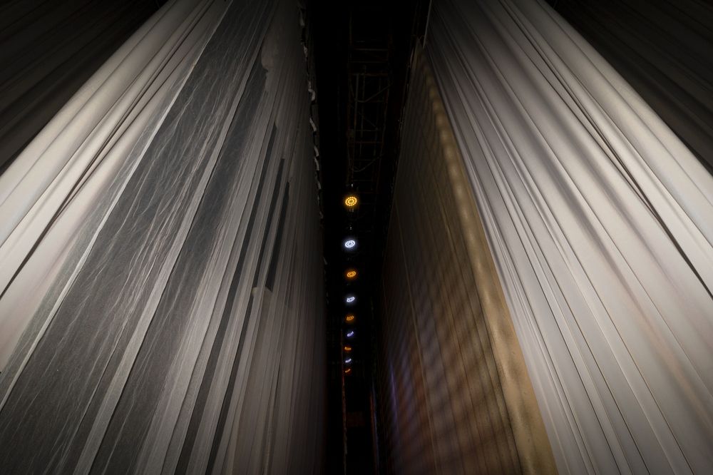 Behind the scenes of the Bolshoi Theatre.