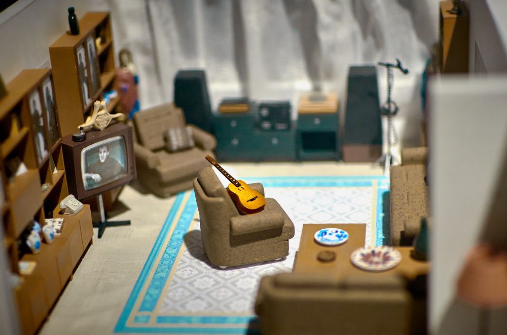 Модель комнаты Высоцкого В.С.