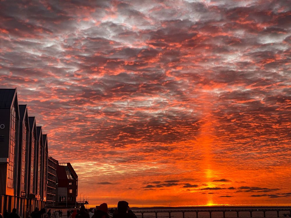 Еру ray of burning sun