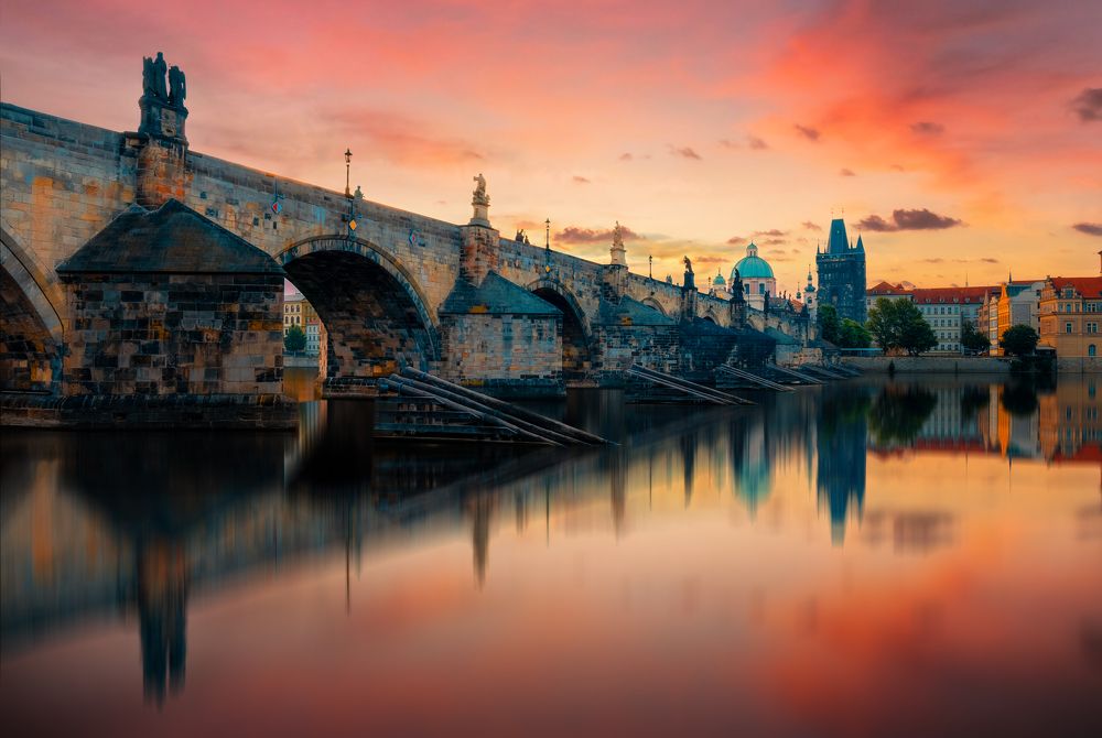 Dawn in Prague