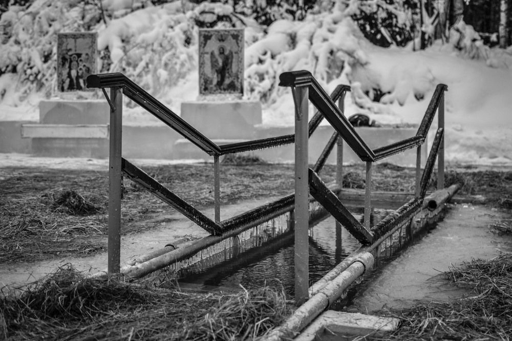 Крещенская купель на р.Эсс.