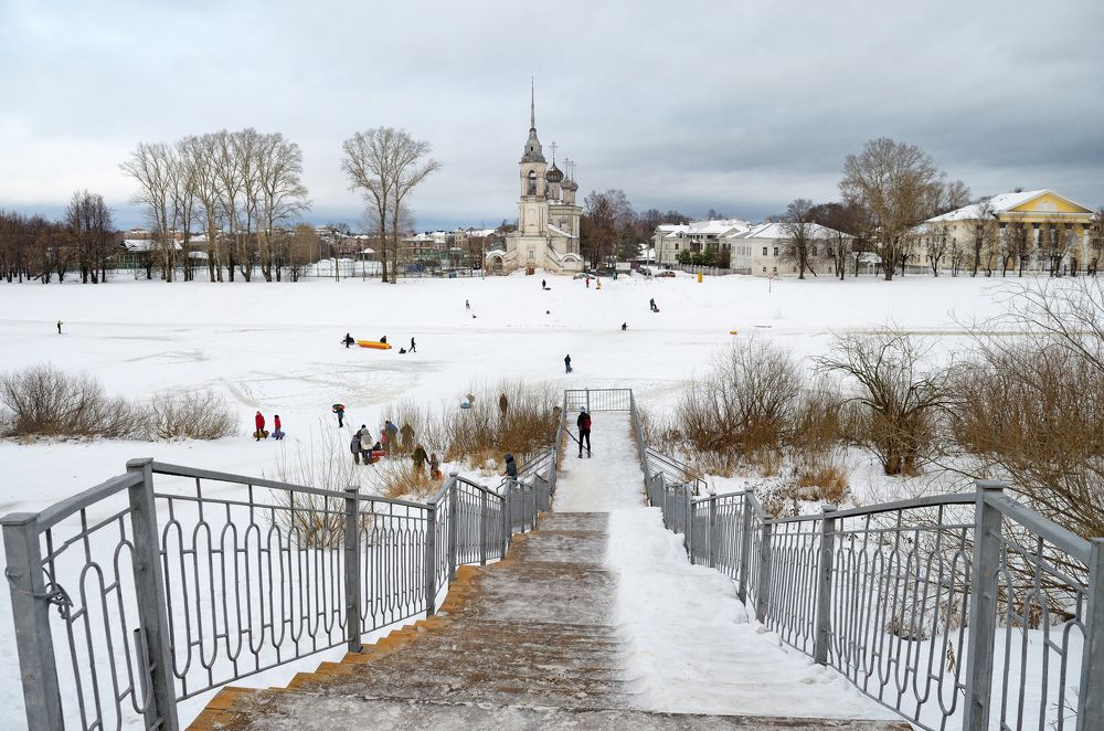 Зима в Вологде.