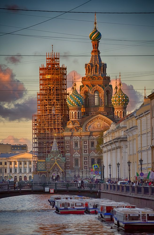 Небо над Храмом Воскресения Христова на Крови