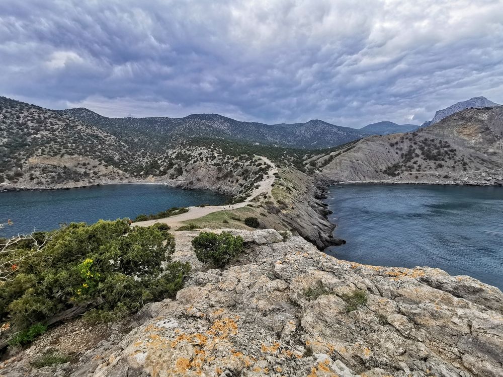 Cloudy day at Cape Kapchik
