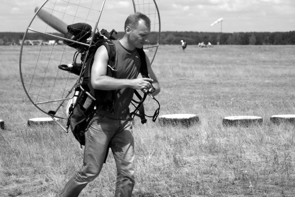 На аэродроме