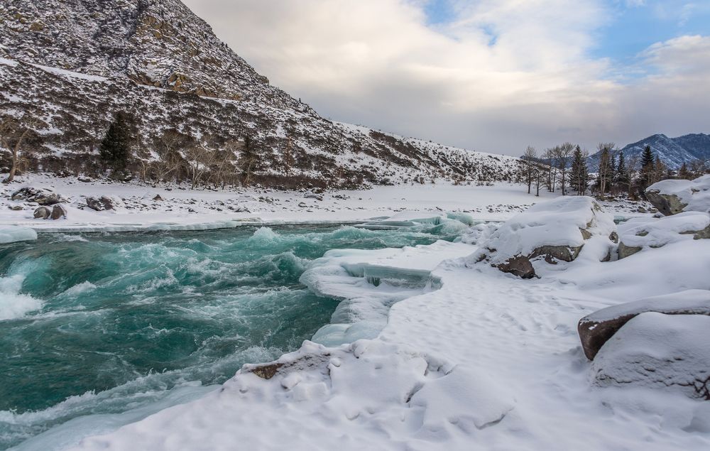 На скорости реки! Алтай