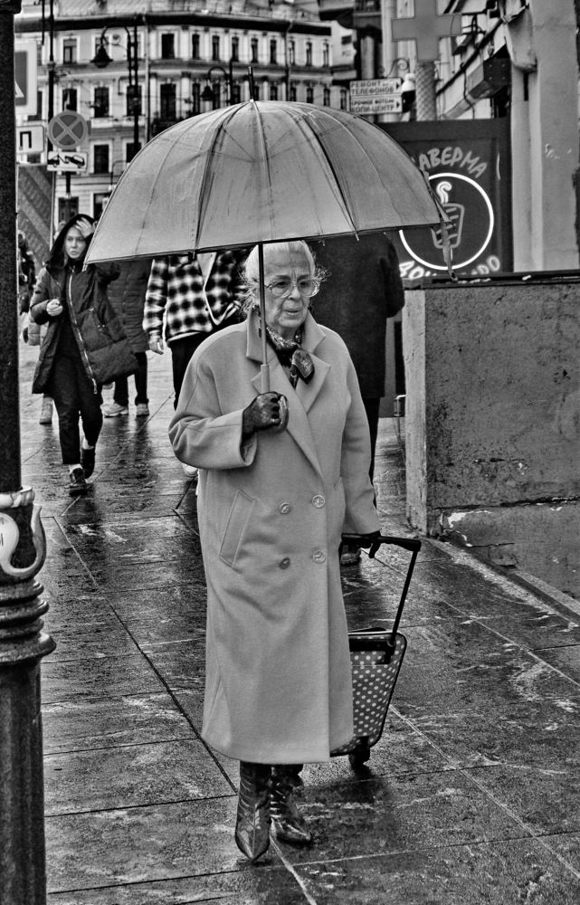 под Питерским дождем