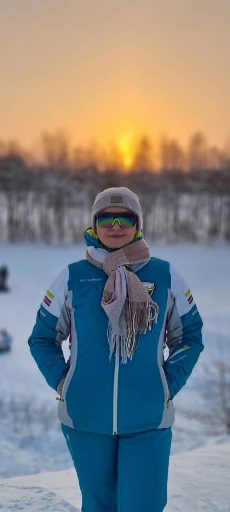 Прогулка по зиинему лесу