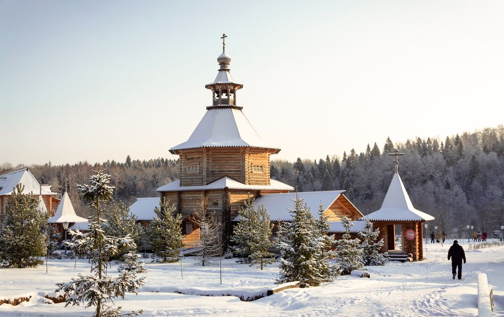 Снежный денек