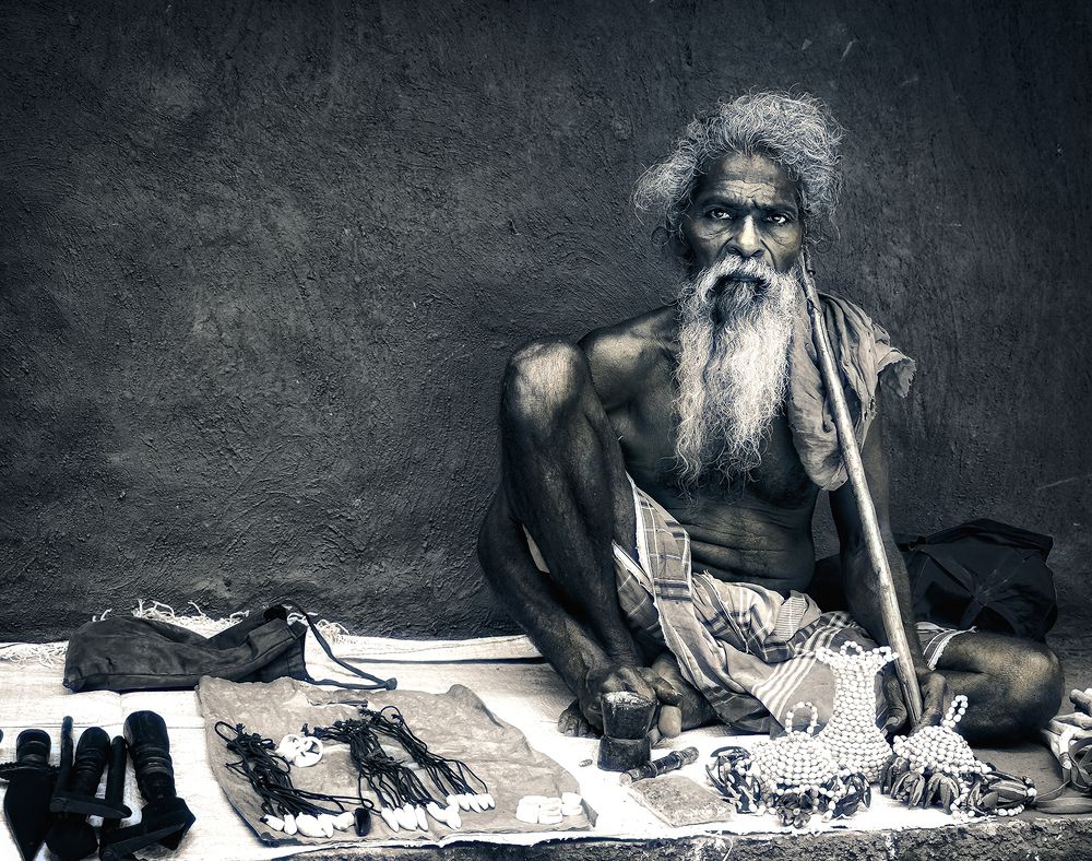 Sri Lankan Tribal elder